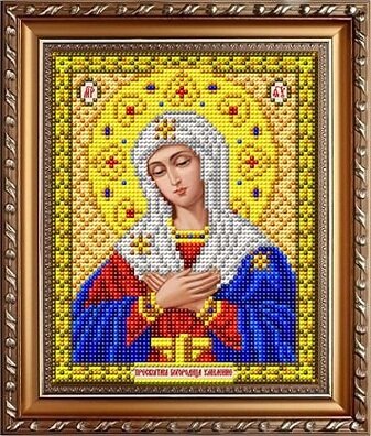 ИС-5048 Пресвятая Богородица Умиление в золоте