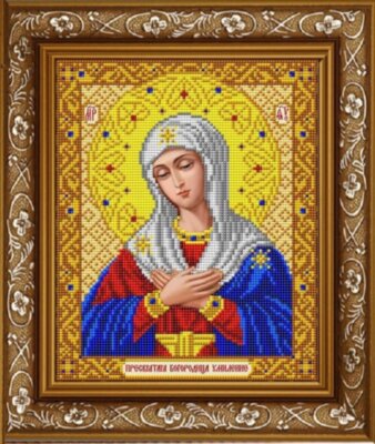 ИС-4048 Пресвятая Богородица Умиление в золоте