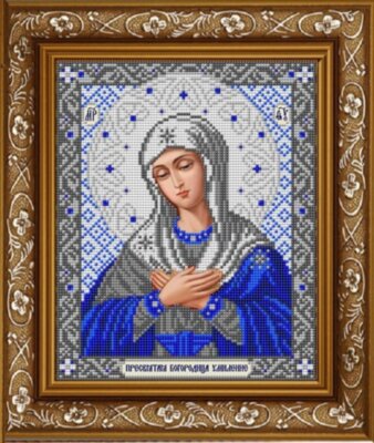 ИС-4049 Пресвятая Богородица Умиление в серебре
