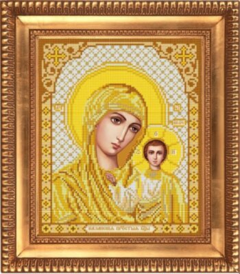 И-4050 Казанская Божия Матерь в золоте