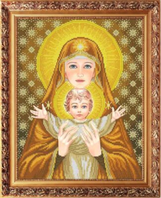 304 Богородица с младенцем