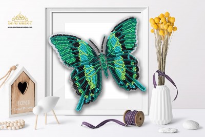 3-D бабочка. Б-042 Papilio Blumei